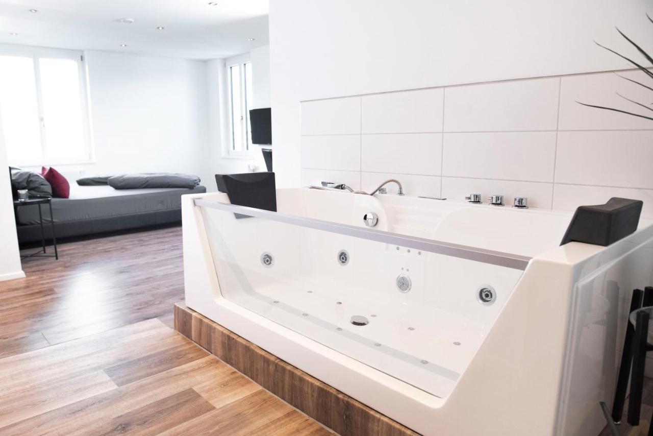 Luxus Suite Im Herzen Von Kempten***** +Parkplatz Exterior foto