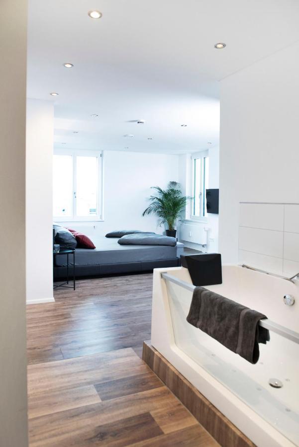 Luxus Suite Im Herzen Von Kempten***** +Parkplatz Exterior foto