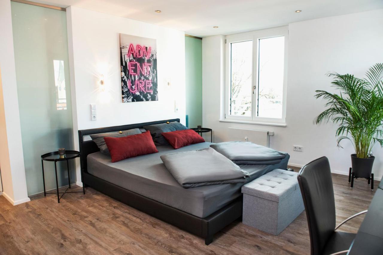 Luxus Suite Im Herzen Von Kempten***** +Parkplatz Exterior foto