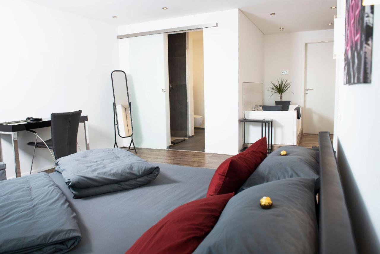 Luxus Suite Im Herzen Von Kempten***** +Parkplatz Exterior foto